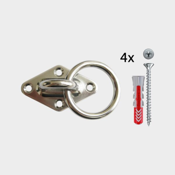 Deckenbefestigung mit Schrauben & Dübel